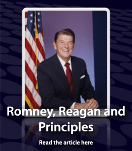 Romney, Reagan and Principles